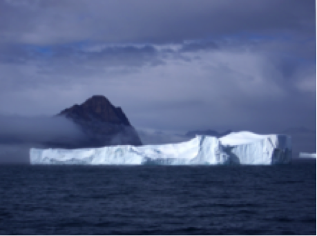 Iceberg, (Photo: Darrel Swift, University of Sheffield)